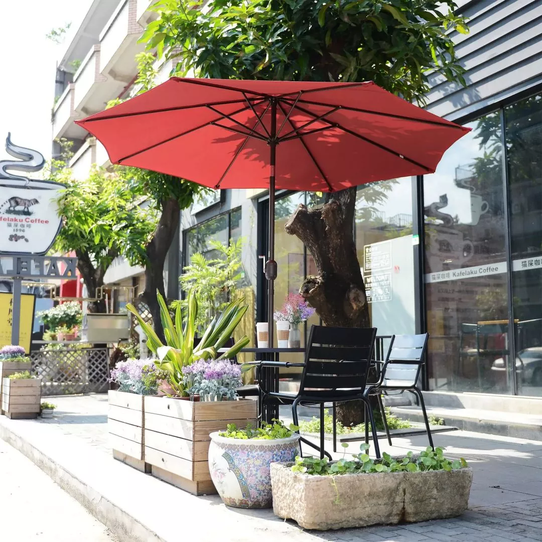 Outdoor Restaurant Esernyők Center Napernyők